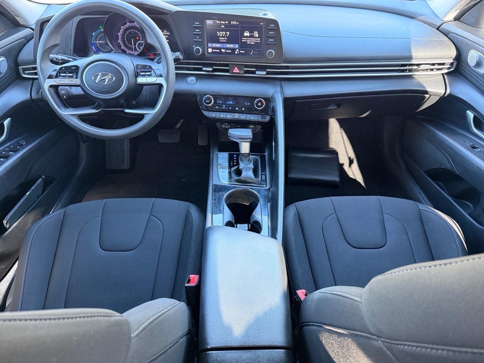 2023 Hyundai Elantra Hybrid Blue