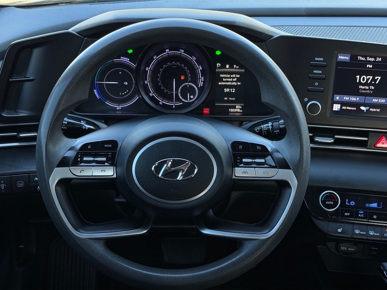 2023 Hyundai Elantra Hybrid Blue