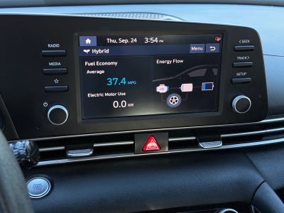 2023 Hyundai Elantra Hybrid Blue