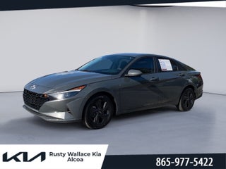 2023 Hyundai Elantra Hybrid Blue