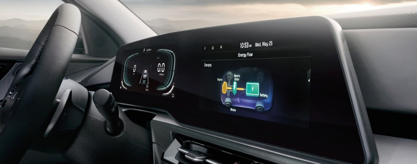 2026 Kia Niro 4.3-inch Gauge Cluster and 10.25-inch Infotainment Display.